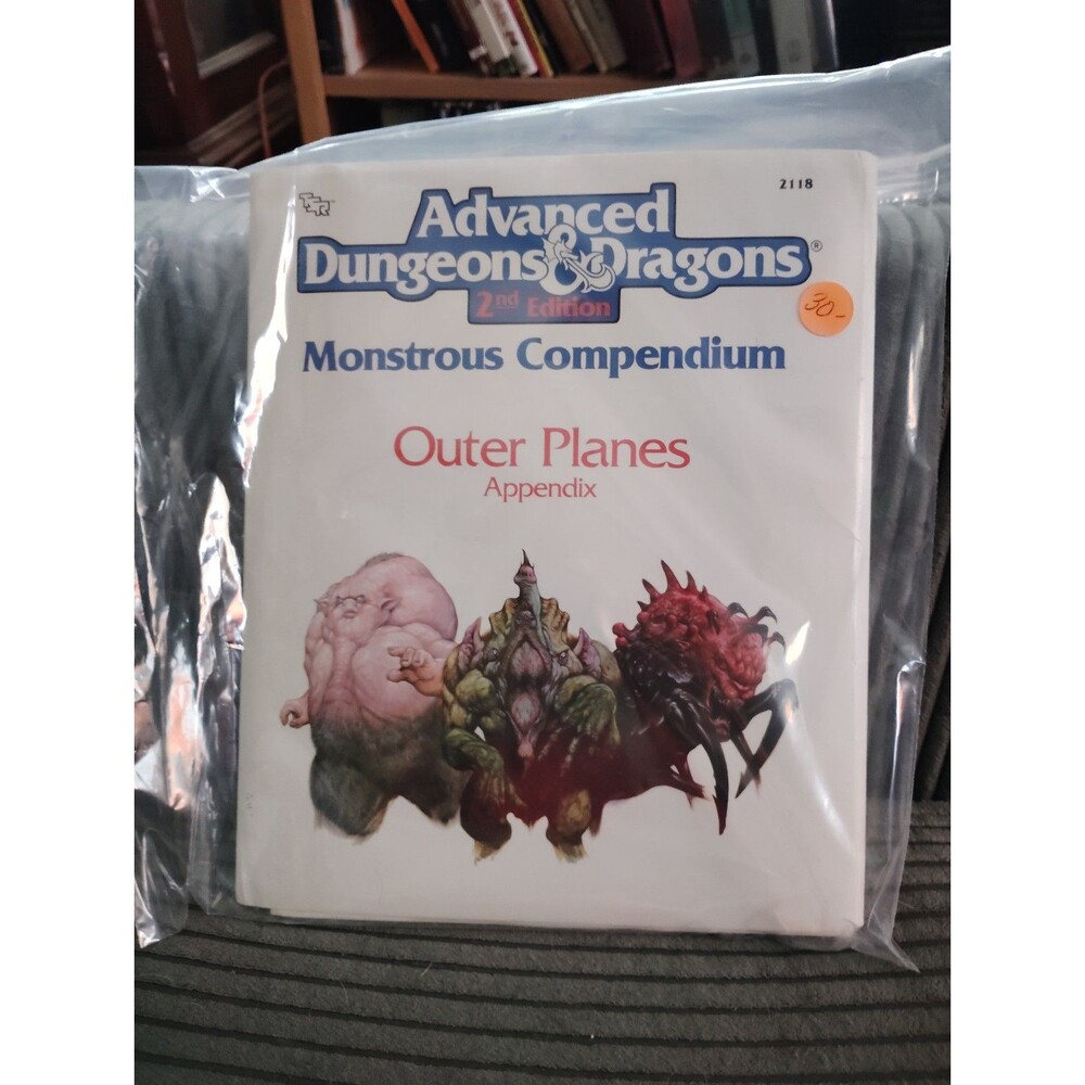 Advanced Dungeons & Dragons 2nd Edition Monstrous Compendium Outer Planes
